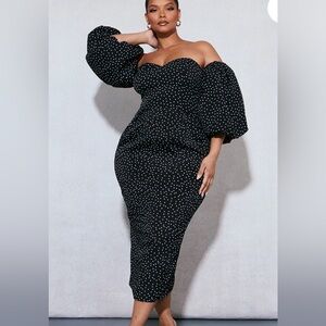 Polka Dot Wedding Guest Dress